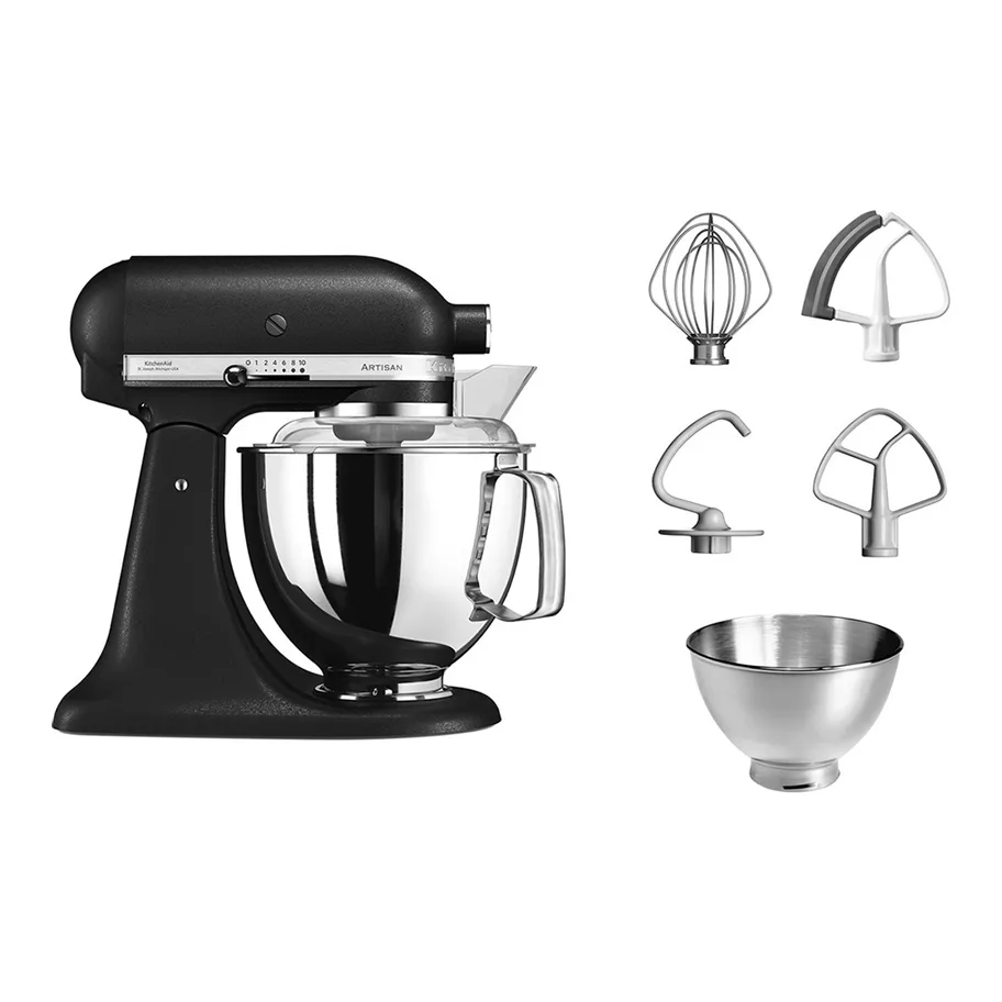 Mikser Statik Kitchendaid-5KSM175PSEBK Cast iron black