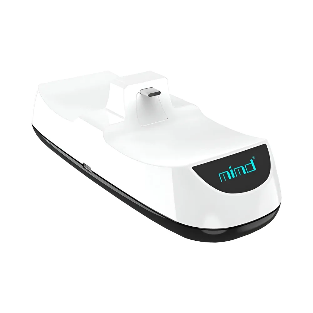 Mimd PS5 Dual Port Controller Charging Dock White