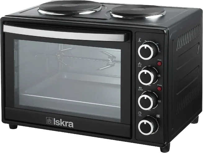 Mini furre Iskra HL38RCT-BL 200 W 38 L