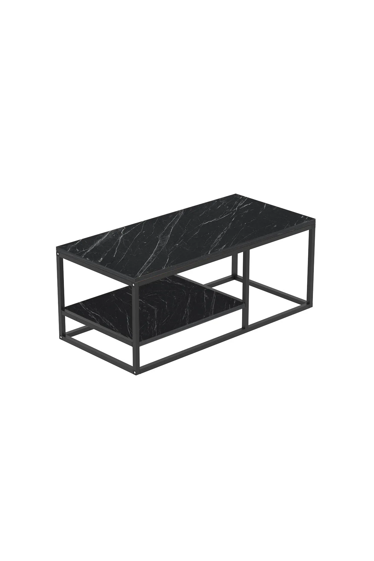 Mobilje 2 Shelves METAL Coffee TABLE - Bendir