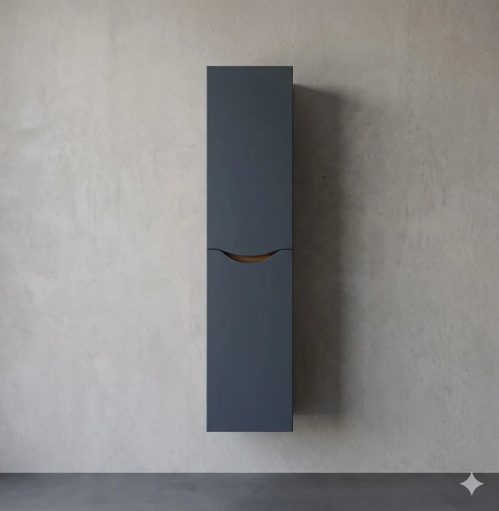 Mobilje Hidrosanitare Kollone Modeli SMILE MATTE ANTHARTICE