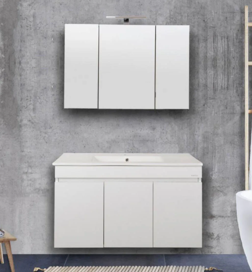 Mobilje Hidrosanitare Modeli OMEGA WHITE GLOSS 100x45cm