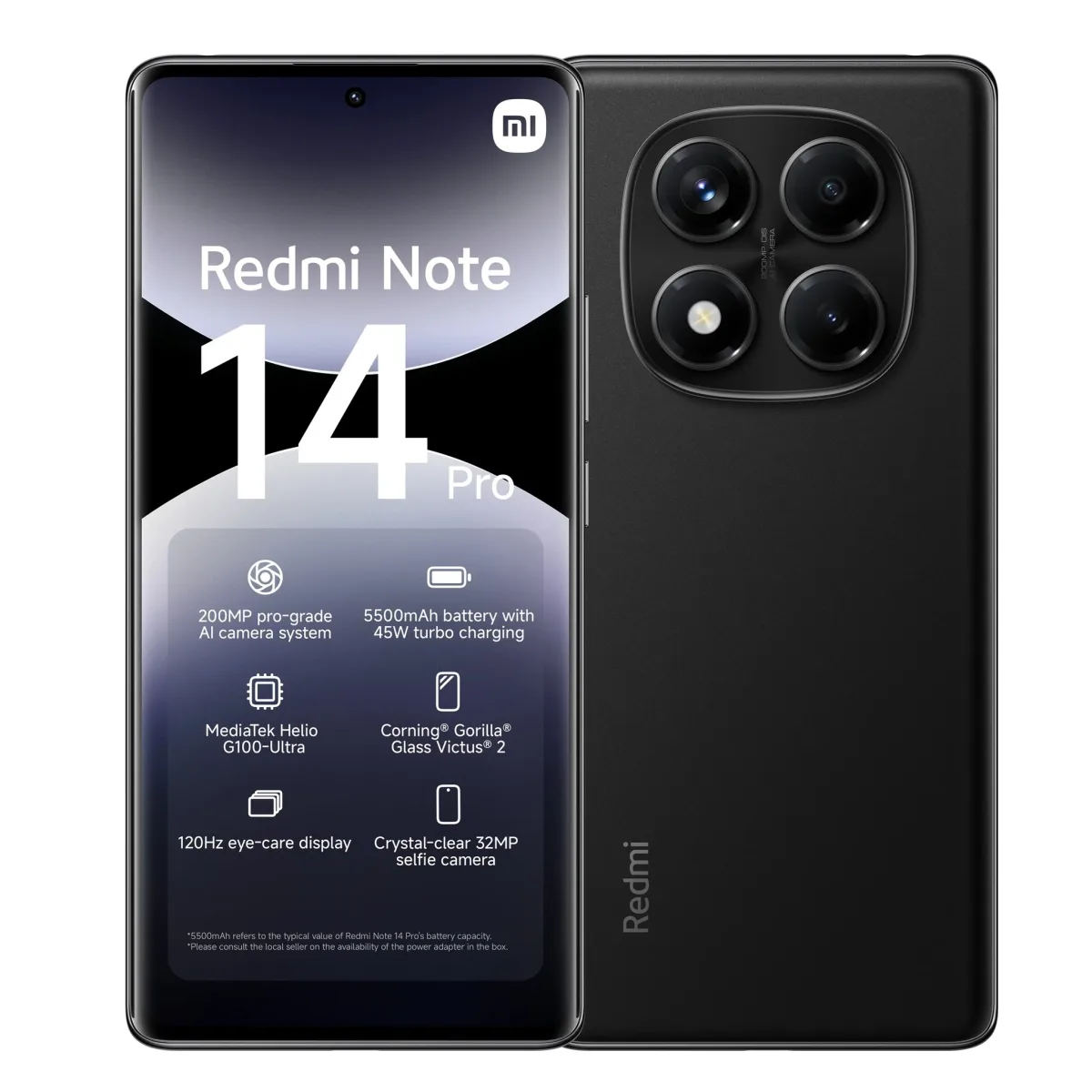 Mobitel Xiaomi Redmi Note 14 PRO GB - black