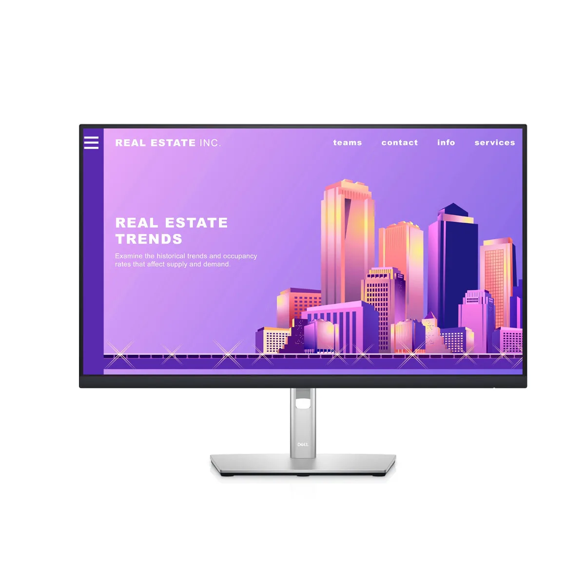Monitor DELL P2222H 22" FULL HD - R&R Computer Services