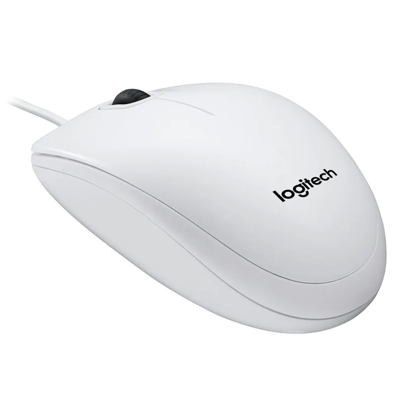 MOUSE B100 Optical USB MOUSE WHITE