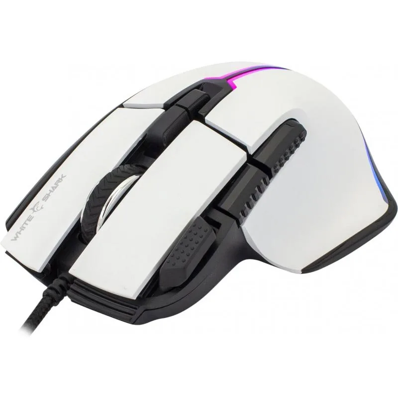 MOUSE Gaming WHITE SHARK GM-9006 Marrok White RGB