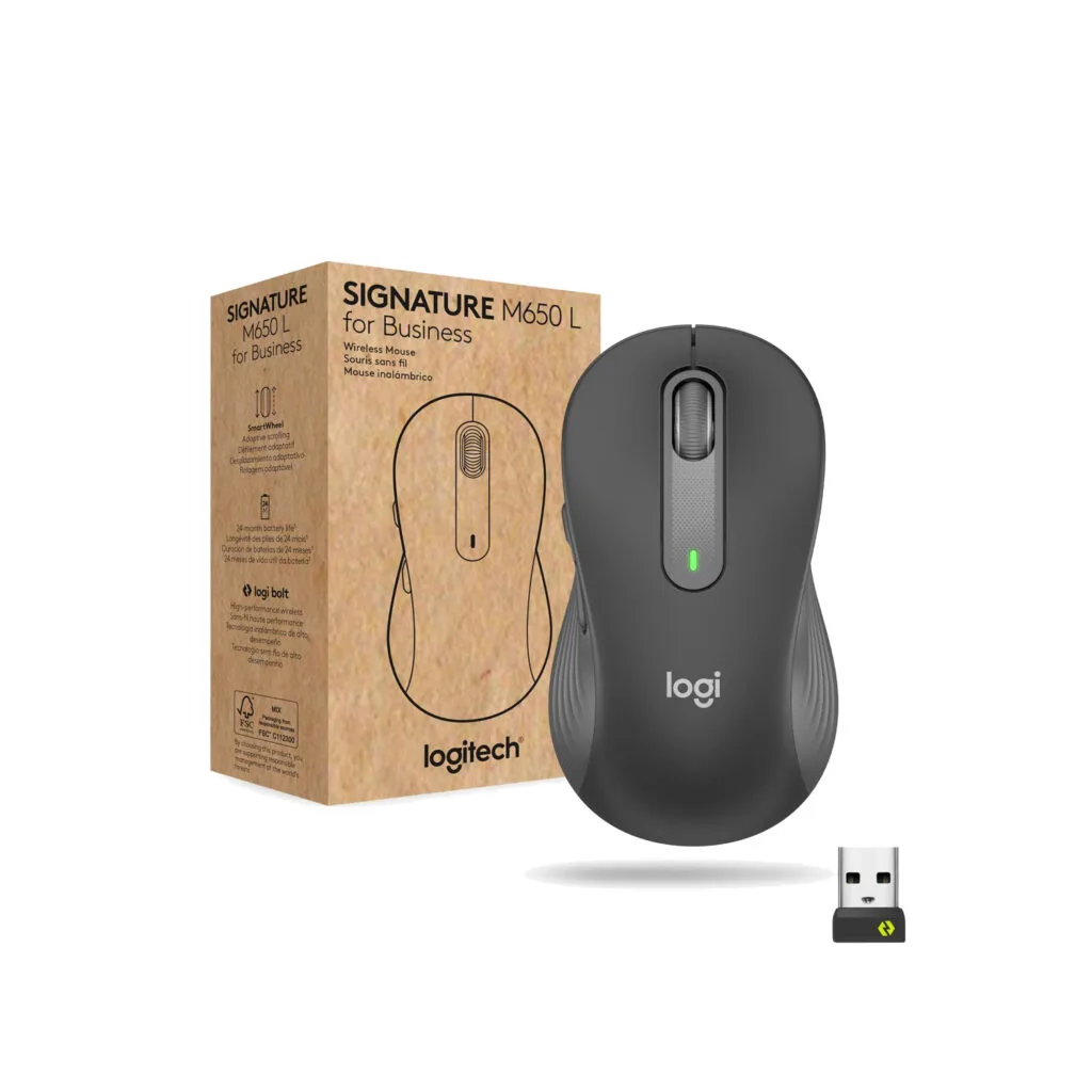 MOUSE Logitech Signature M650 L - R&R Computer Services