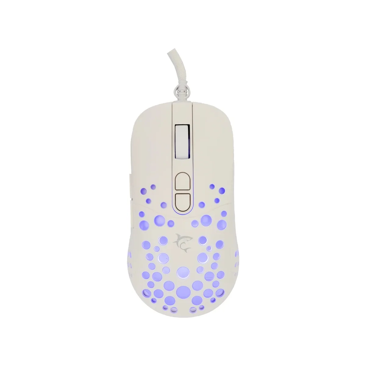 MOUSE WHITE SHARK GM-9004 Tristan-2 WHITE RGB