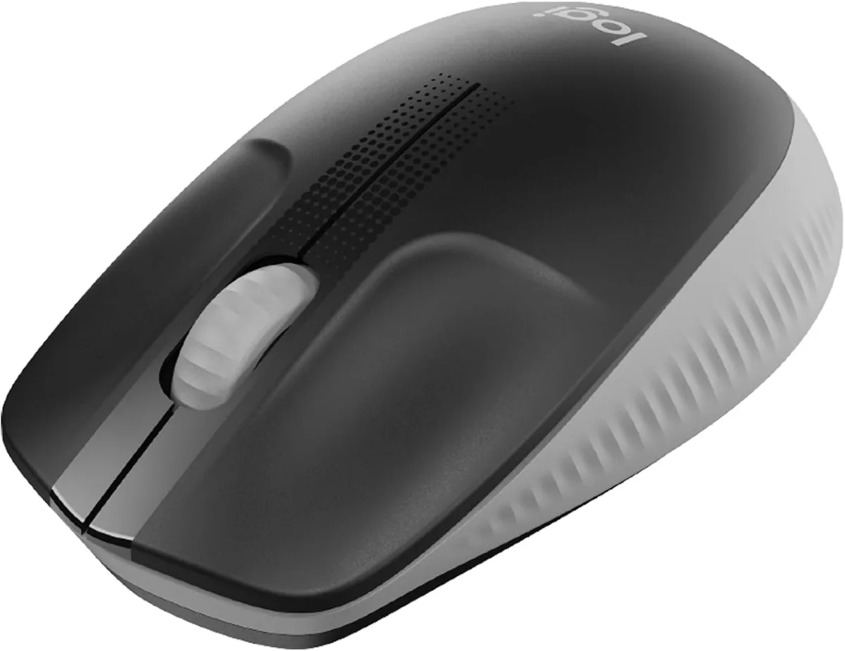 Mouse Wireless Logitech M190 Optical 1000 DPI Grey