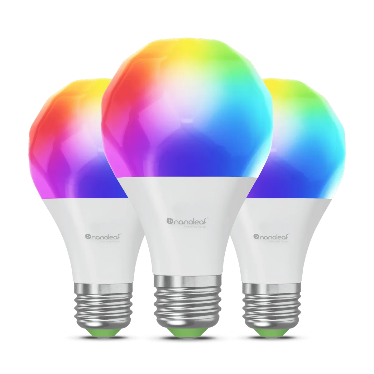 Nanoleaf Essentials Matter Thread E27 Smart Bulbs (3 Pack)