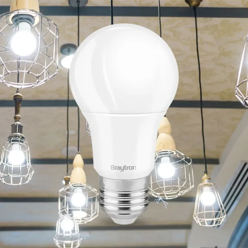 Llambe LED, Braytron, A60 E27 6500K 9W/60W 806LM