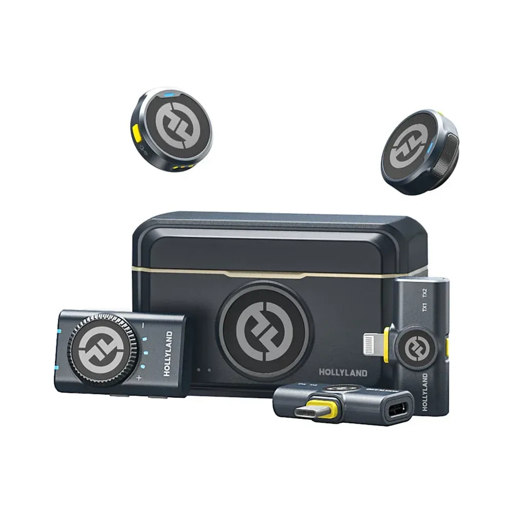 New Hollyland LARK M2 Wireless Mic Black