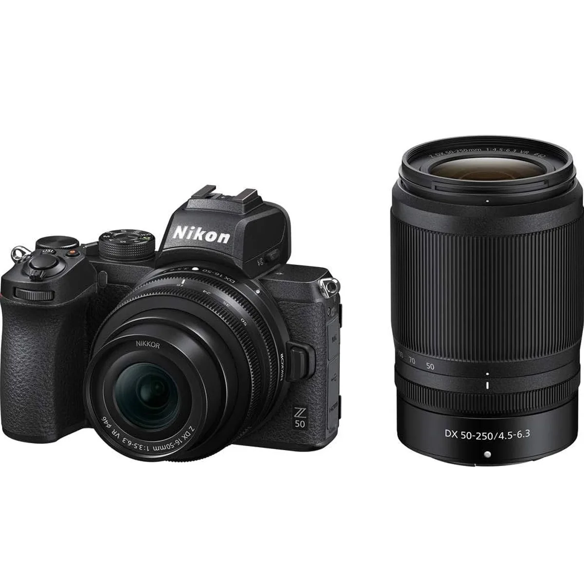NIKON Z50 DX 16-50 + DX 50-250 KIT - R&R Computer Services