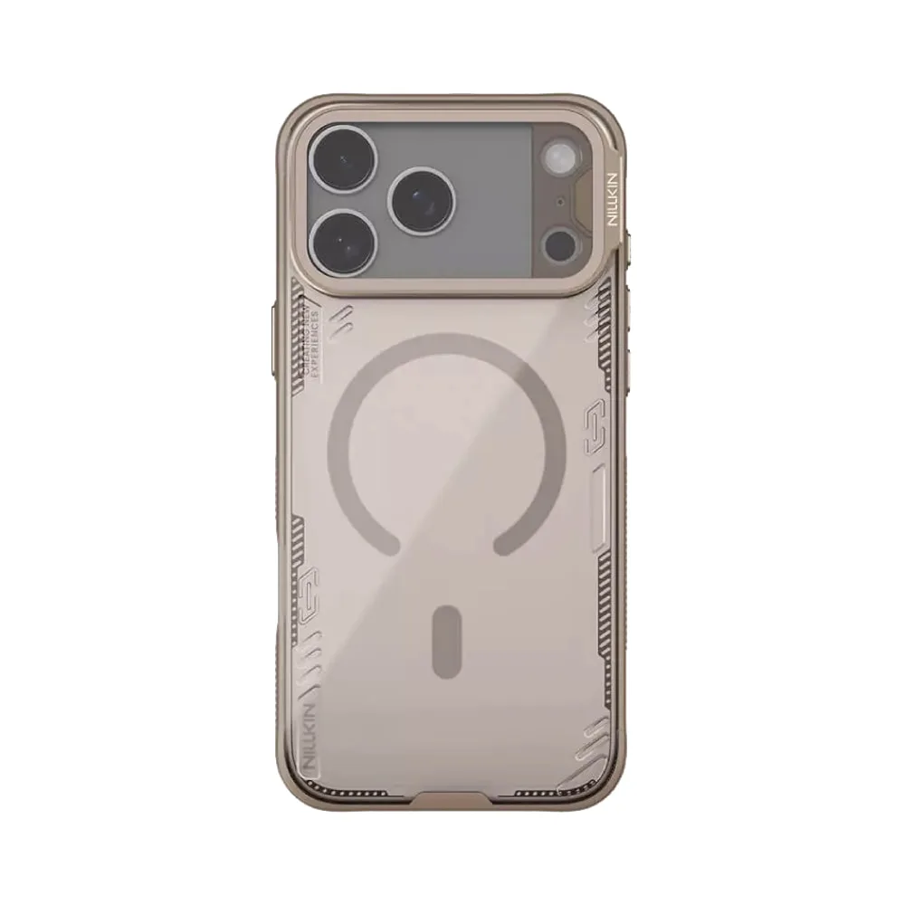 Nillkin Iceblade Prop Frame Magnetic Case For Apple Iphone 17 Pro Max Brown