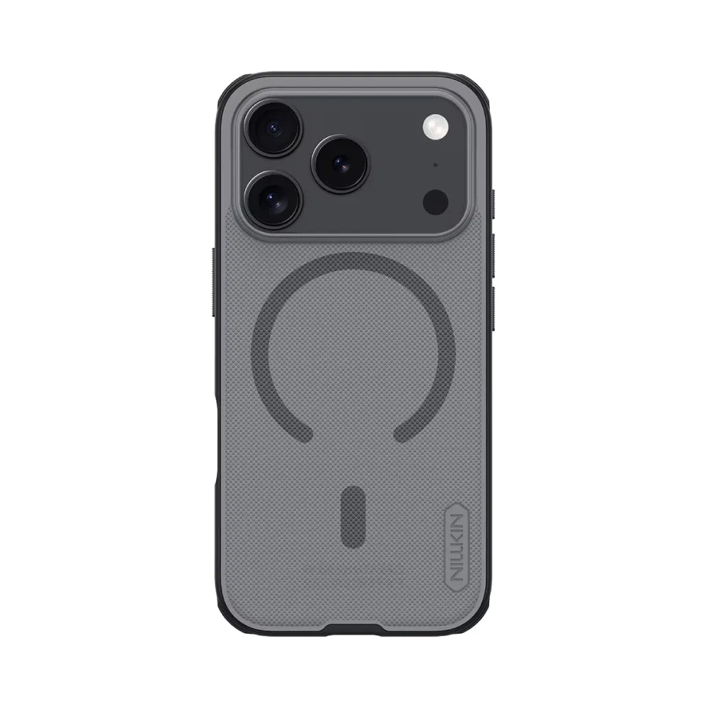 Nillkin Super Frosted Shield Pro Magnetic Case For Apple Iphone 17 Pro Transparent Black