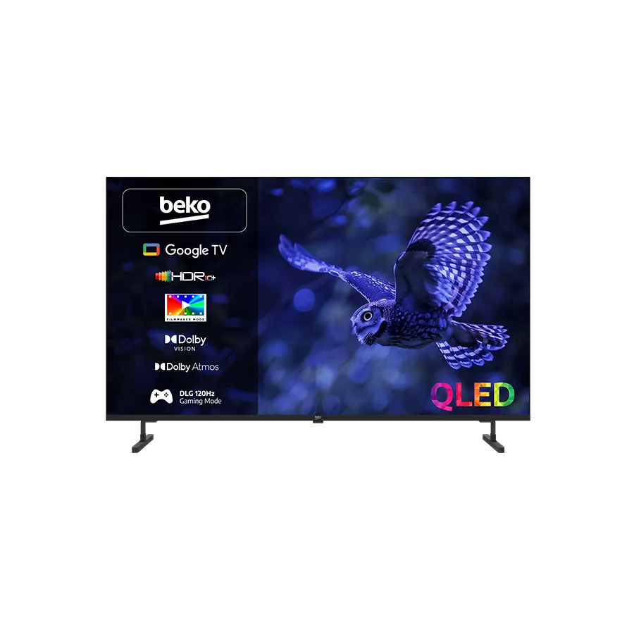 BEKO TV QLED 65” BCQ 8000 Google TV