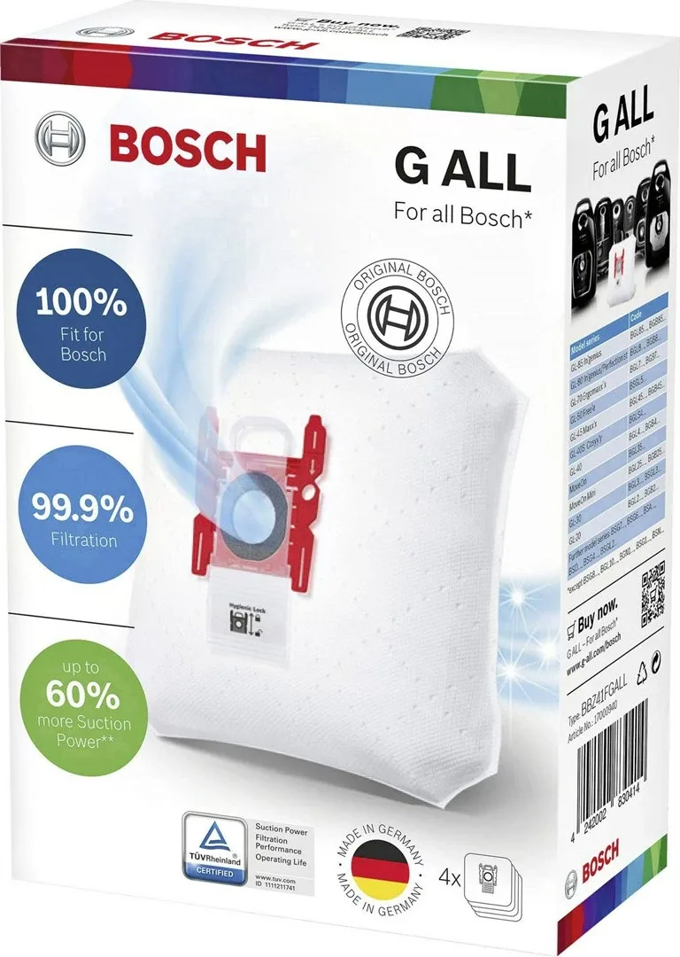 Pakete qese Bosch BBZ41FGALL