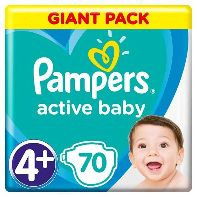 Pampers S4+ MAXI PLUS 70pcs