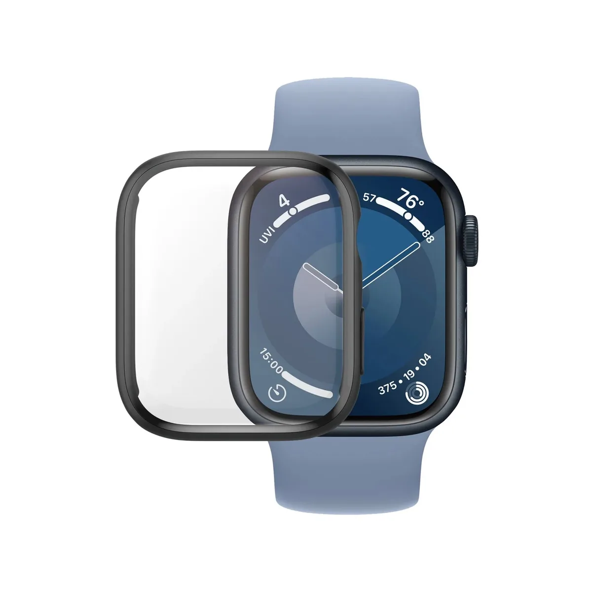 PanzerGlass FullBody Apple Watch Series 9 41mm Black D3O