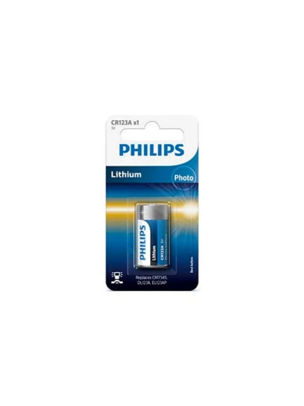 Bateri Lithium Philips CR123A/01B