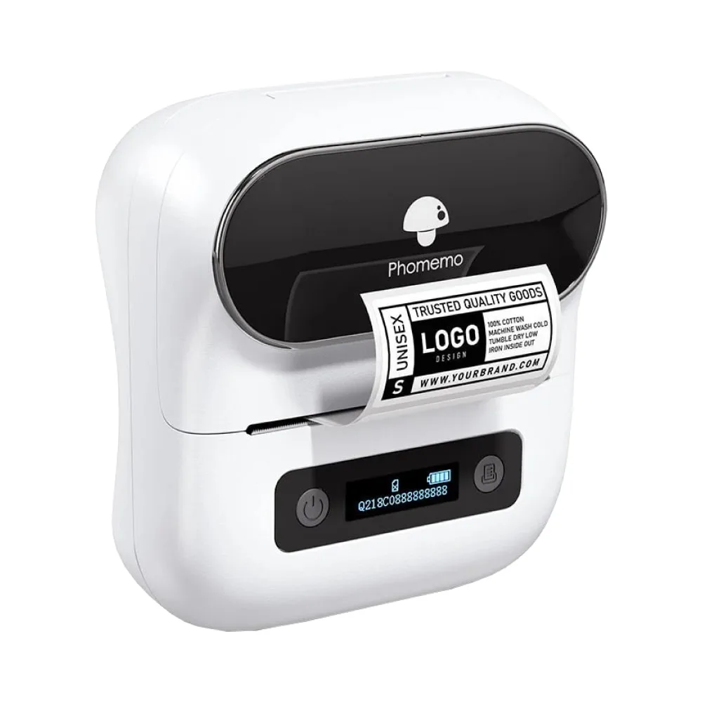 Phomemo M220 Bluetooth Label Printer White