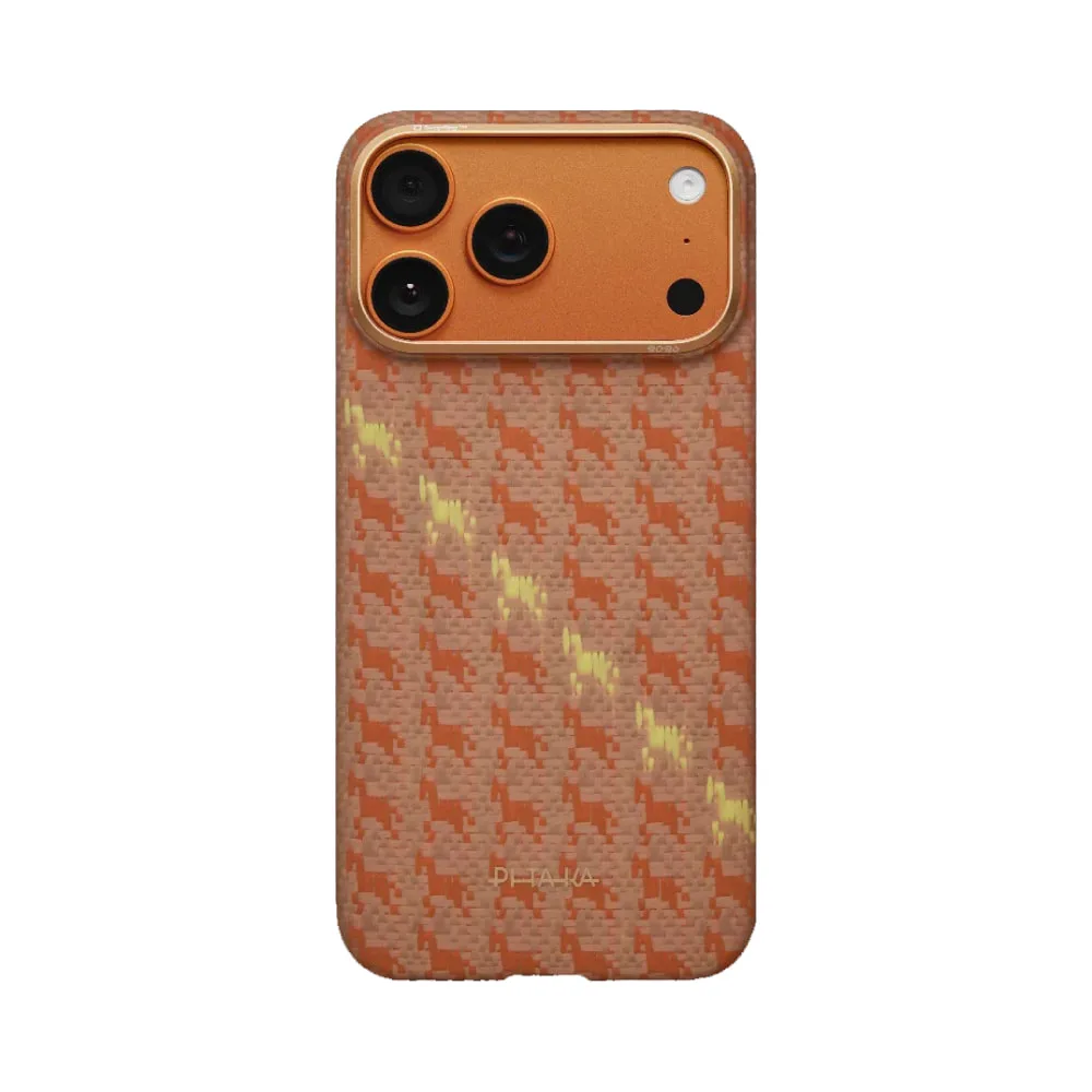 Pitaka Amber (PitaTap™) Case For Apple Iphone 17 Pro Max Amber
