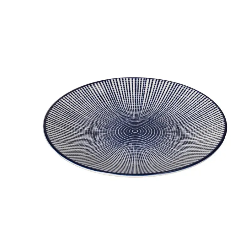Pjate / 19cm / Bardhe - Blu / Porcelan