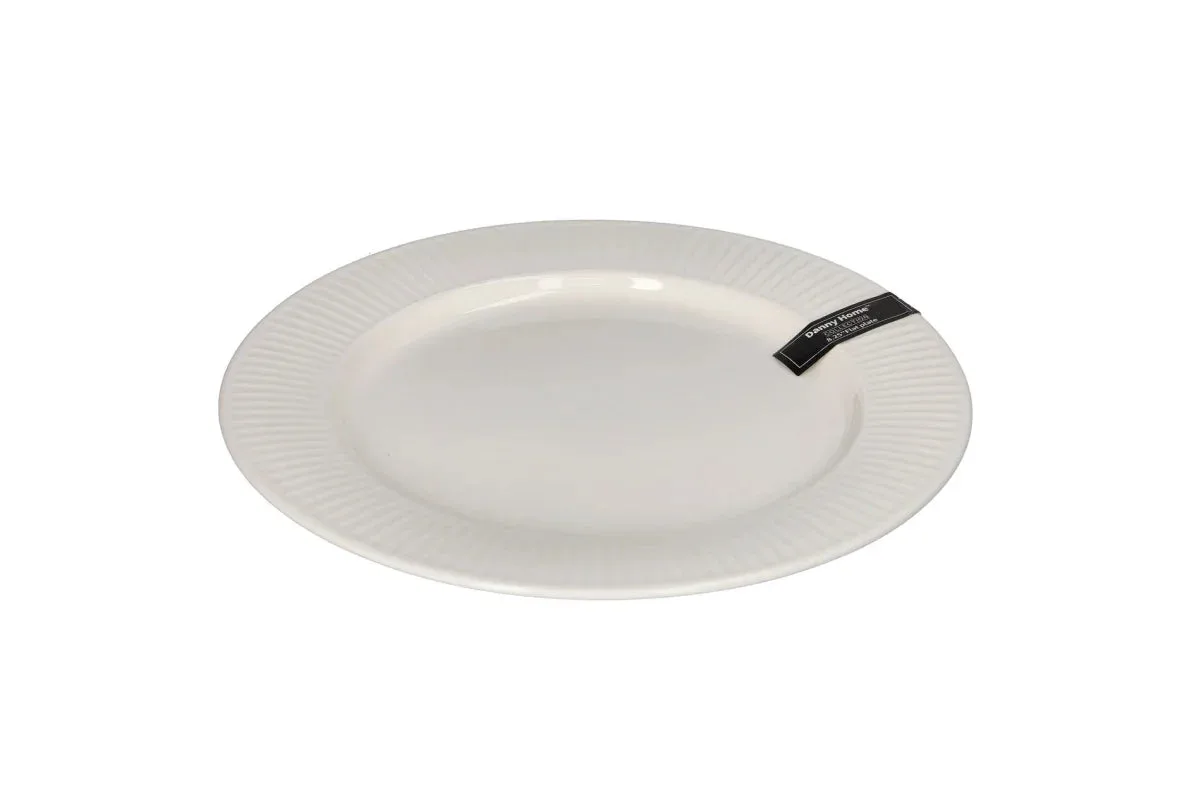 Pjate / 21cm / Bardhe / Porcelan