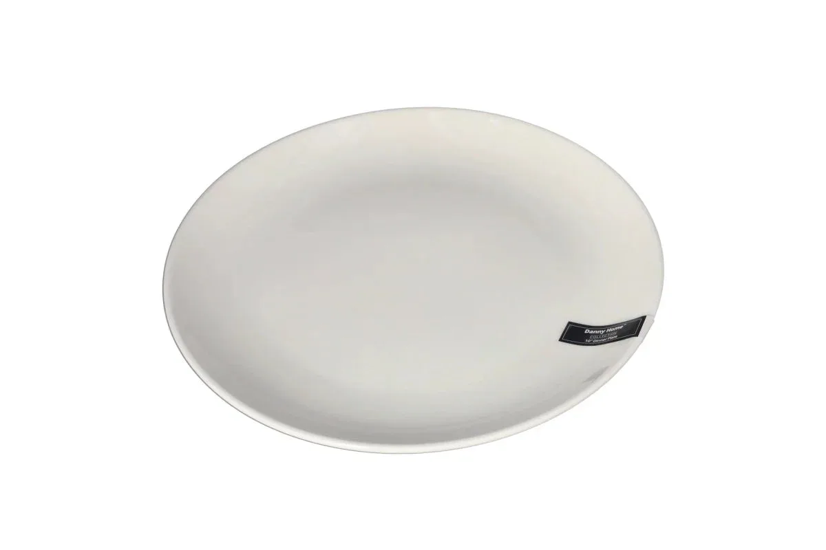 Pjate / 27x27x3cm / Porcelan / Rreth i Bardhe