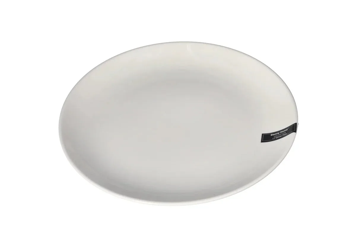Pjate / 28x28x3cm / Porcelan / Rreth i Bardhe