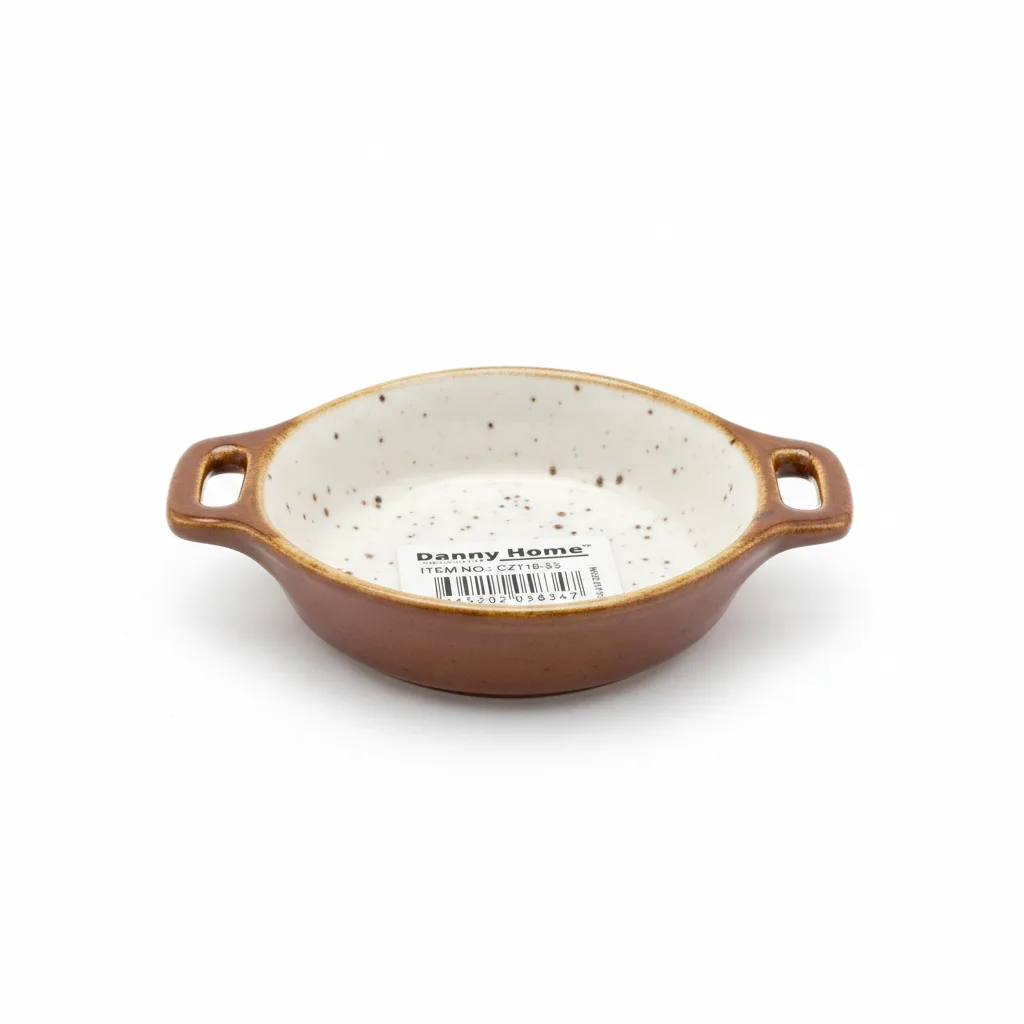 Pjate e thelle / 10.5cm / Bardhe - Gold / Porcelan / Rrethore