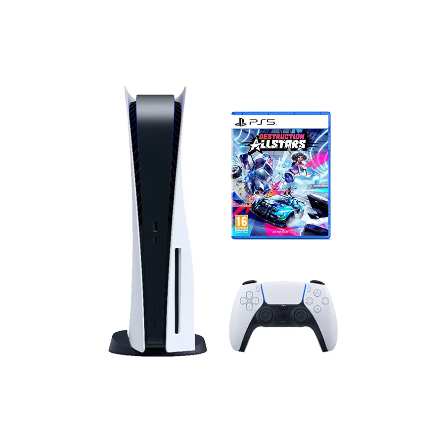 PlayStation 5 Slim chassis + gratis Destruction ALLSTARS PS5