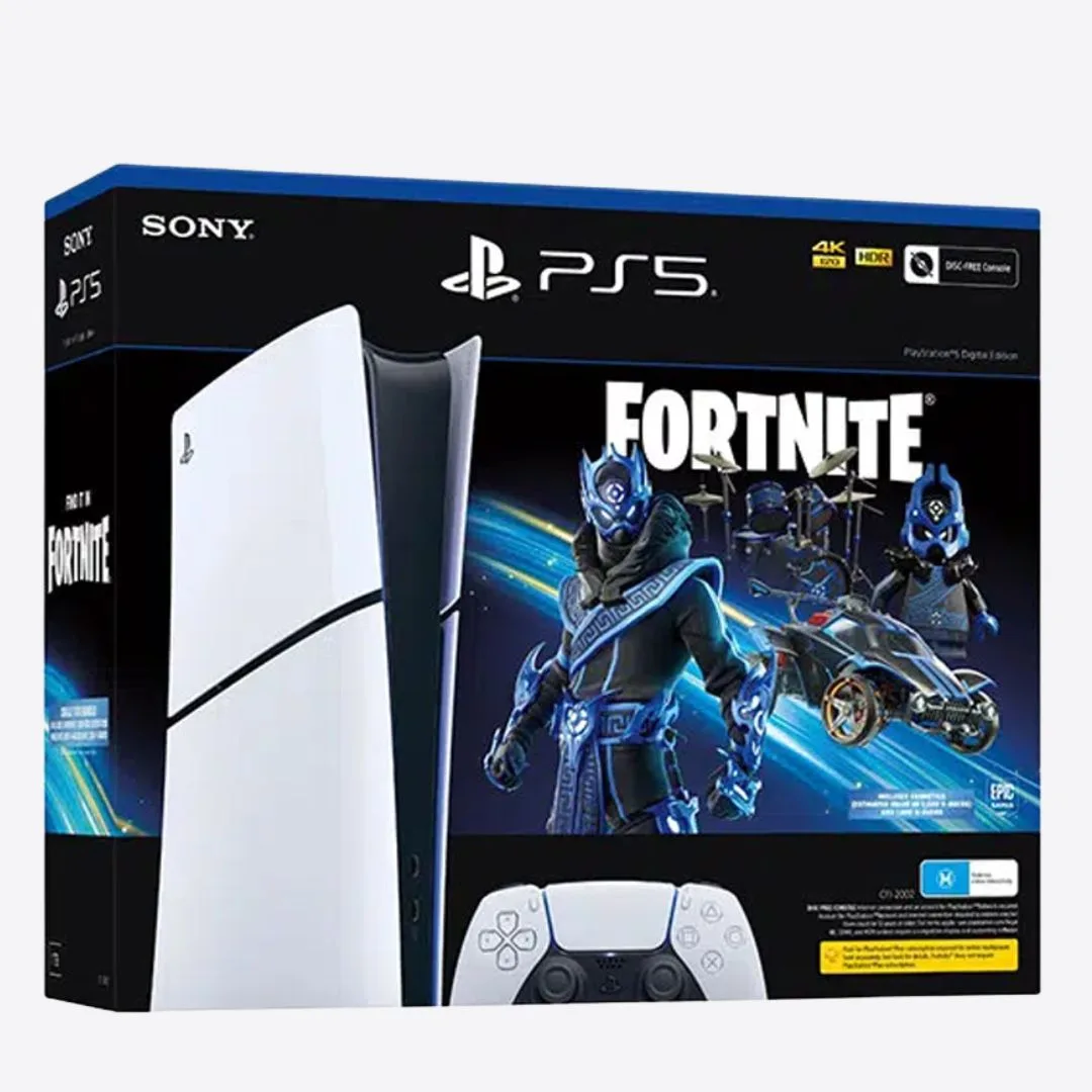 PlayStation 5 Slim Digital Edition D-Chassis + Fortnite VCH