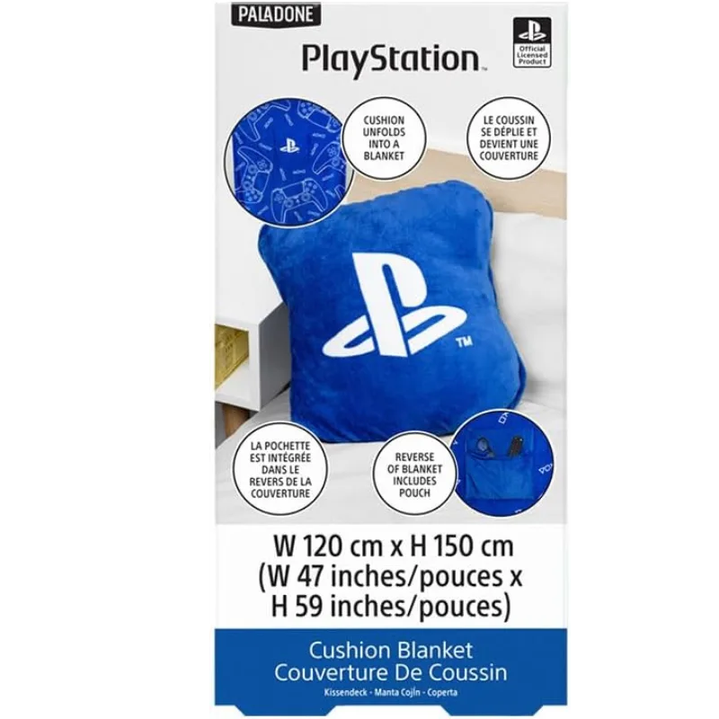 Playstation Paladone Cushion Blanket
