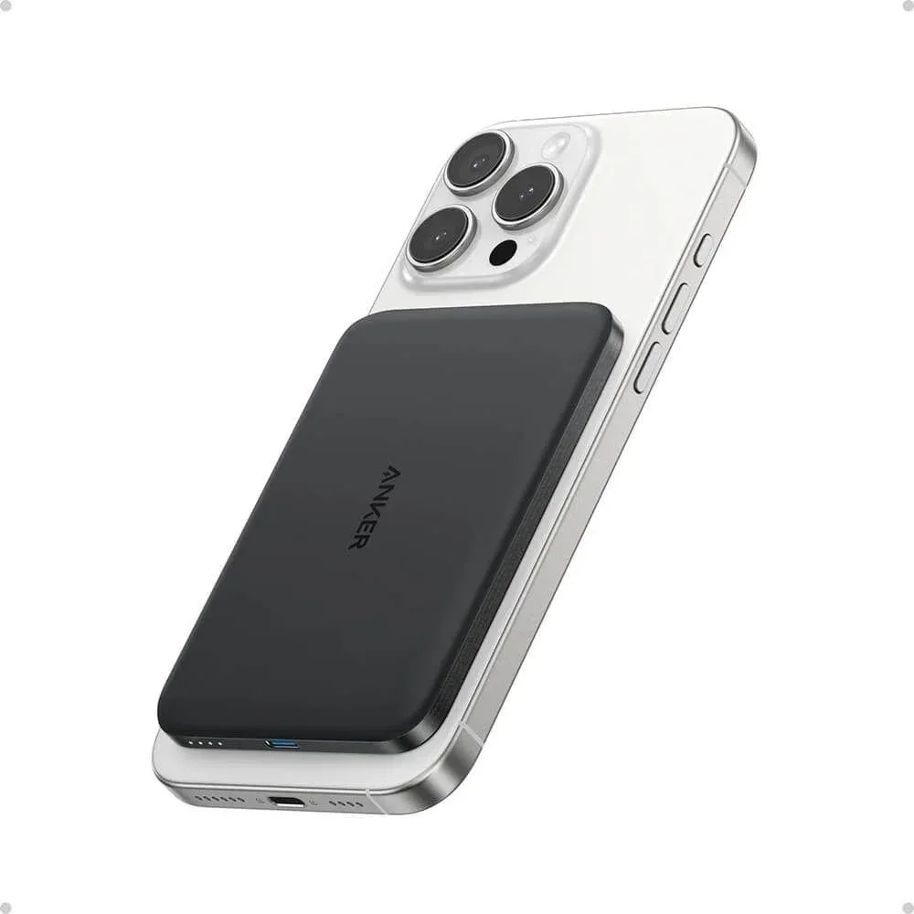 Power Bank Anker Nano (5K, Slim) crni