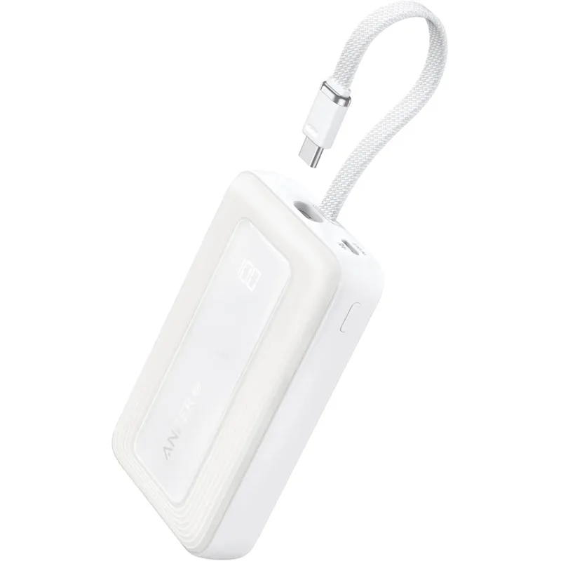 Powerbank ANKER 10K 30W Kabell USB-C WHITE