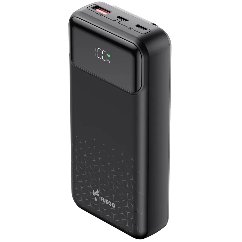 Powerbank FUEGO 20.000mAh 103 BLACK