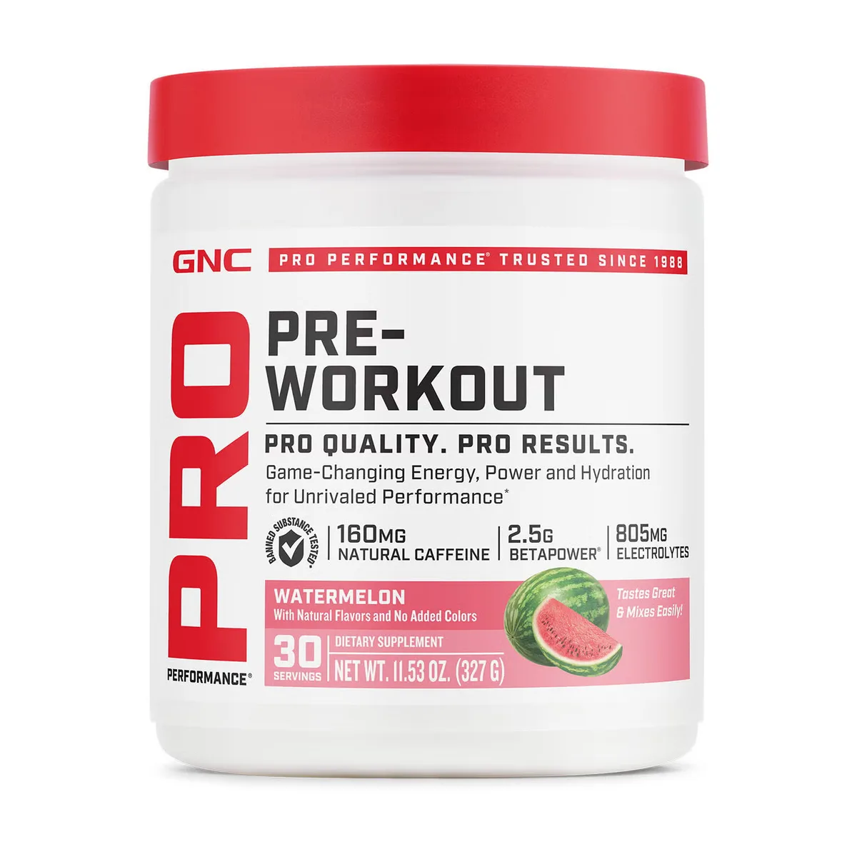 Pro Performance Pre Workout Watermelon për energji dhe performancë