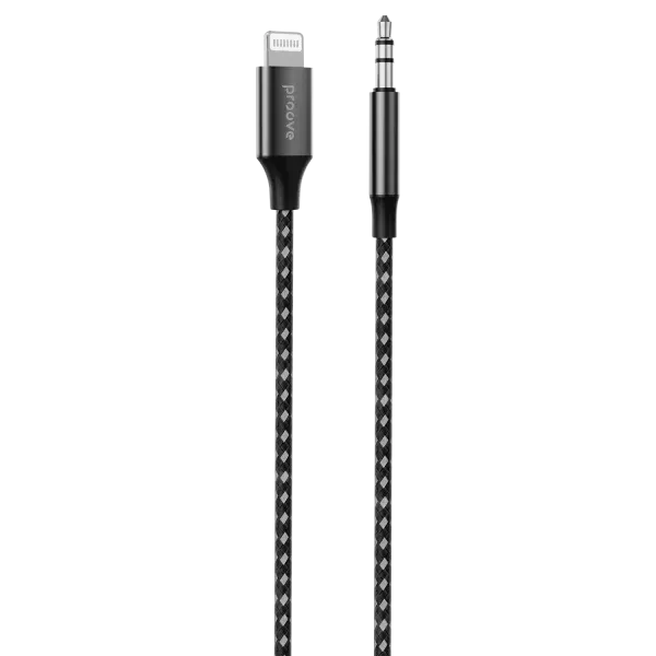 Proove Fishe AUX Proove SoundMesh Lightning ne 3.5mm (1m) Black