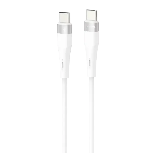 Proove Fishe Proove Light Silicone Plus Type-C ne Type-C 60W (1m) White