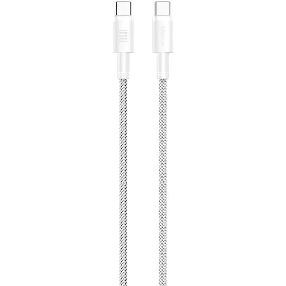 Proove Fishe Proove Nylo Type-C ne Type-C 100W (1.5m) White