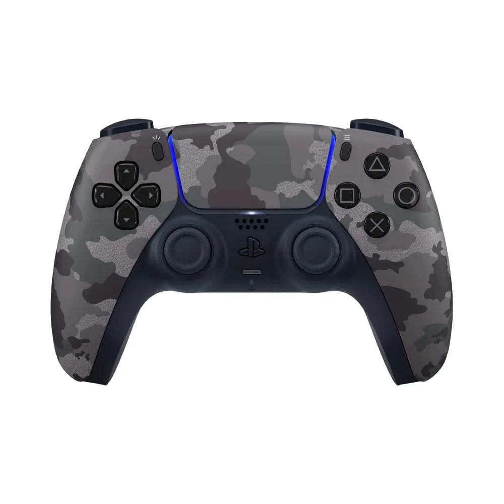 PS5 DualSense Wireless Controller Gray Camouflage