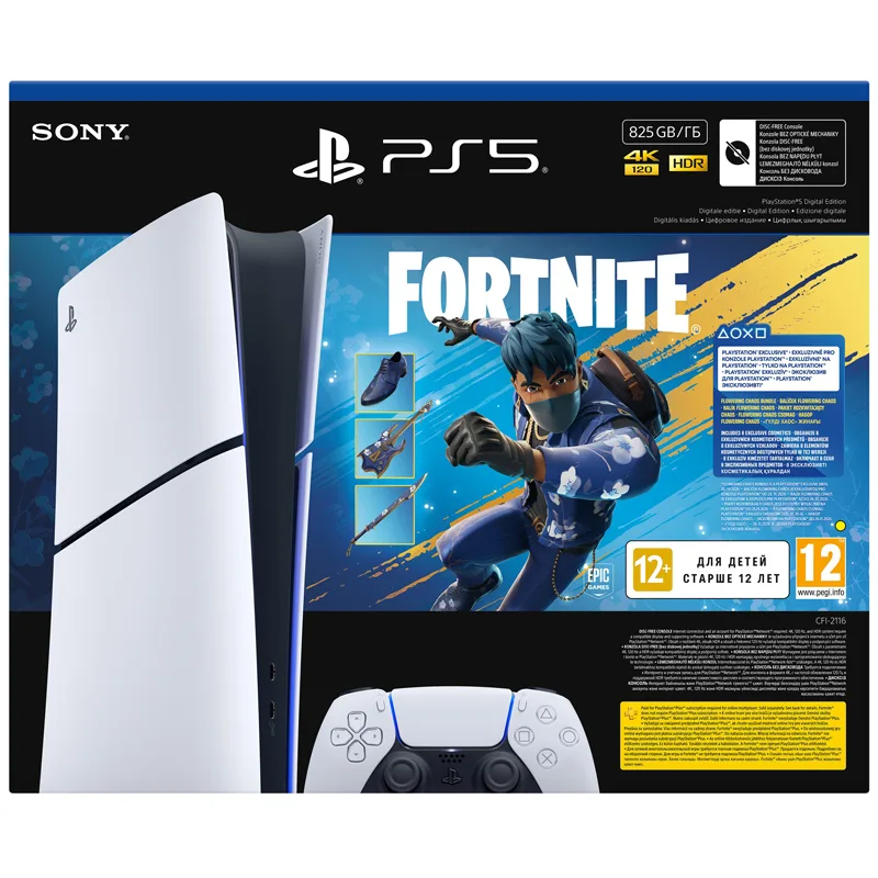 PS5 Playstation 5 SLIM Digital Fortnite 825GB