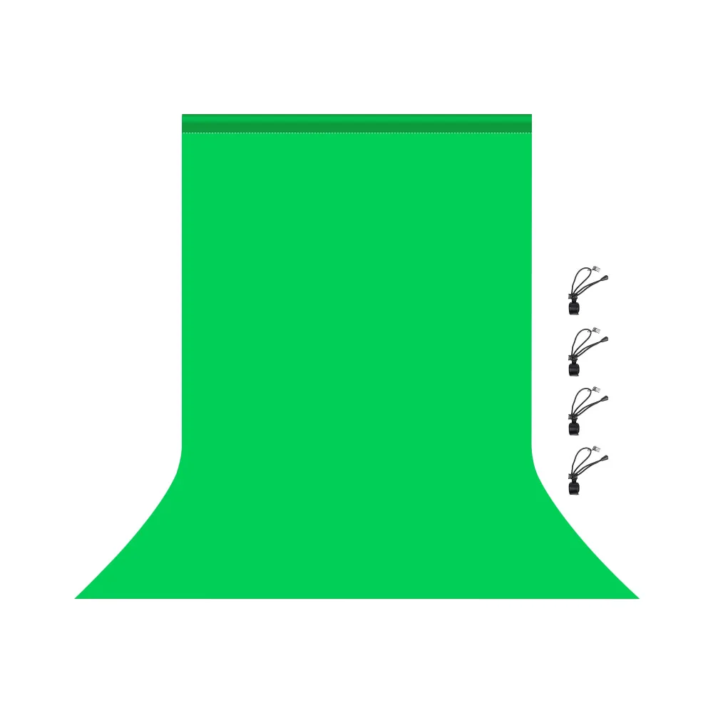Puluz Photography Green Backdrop Cloth 1m Width X 2m Height