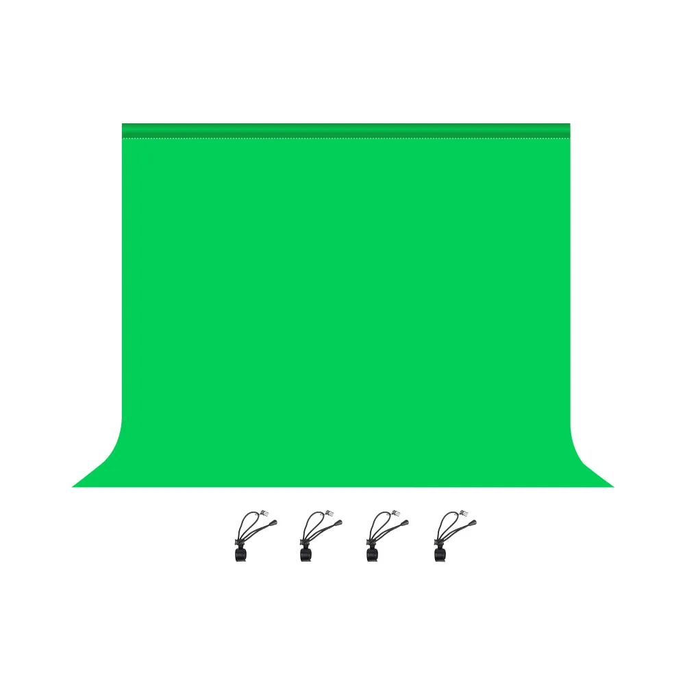 Puluz Photography Green Backdrop Cloth 3m Width X 2m Height