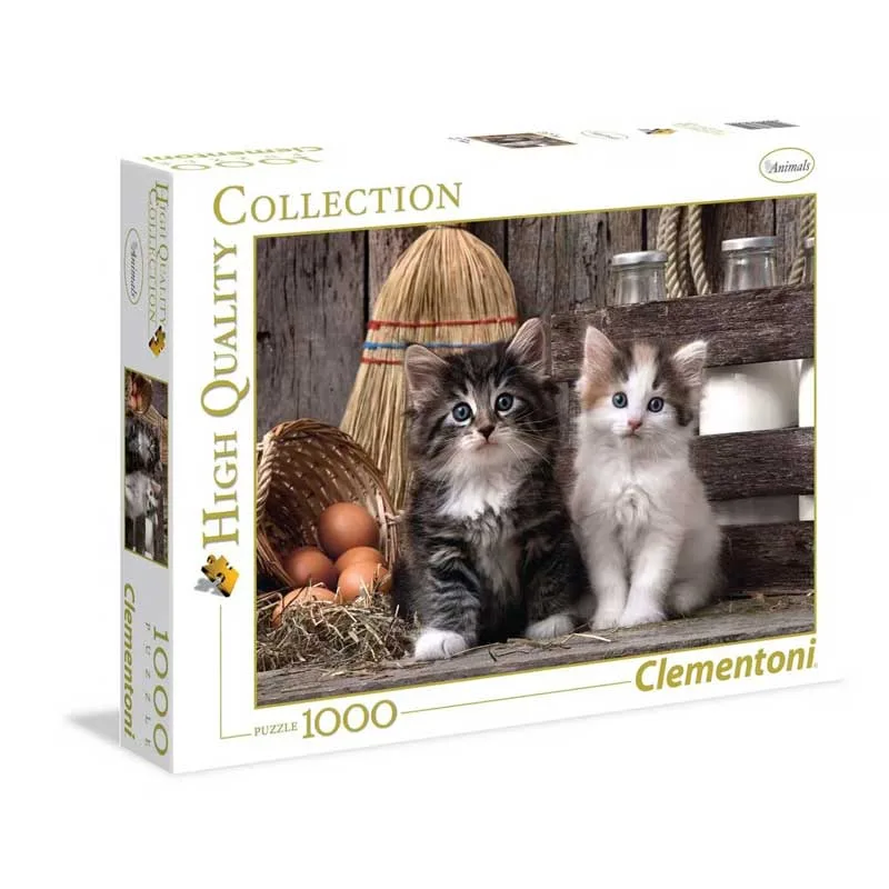 Puzzle Clementoni 1000 COPE Lovely Kittens