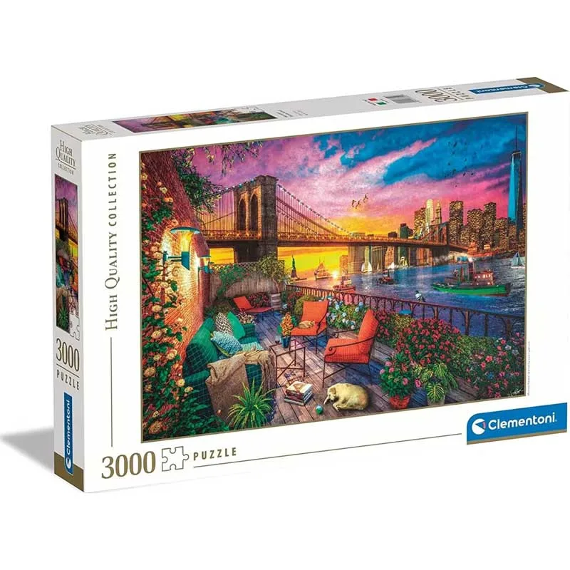 Puzzle Clementoni 3000 COPE Manhattan Sunset