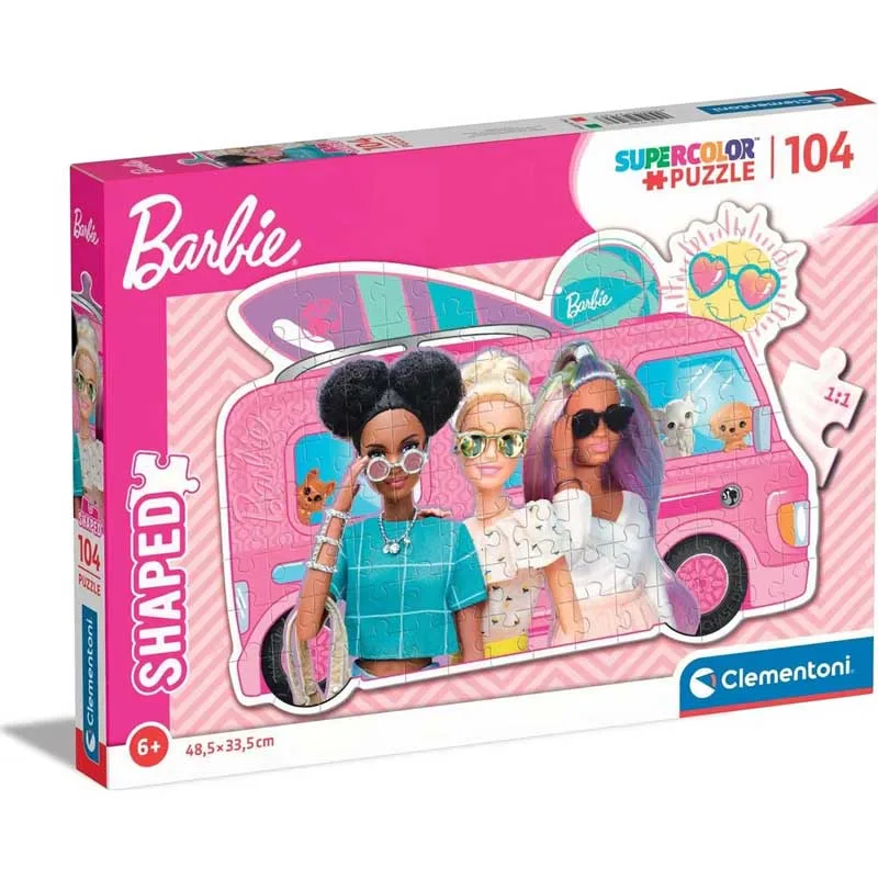Puzzle Clementoni ME 104 COPE, Barbie SUPER ,6+