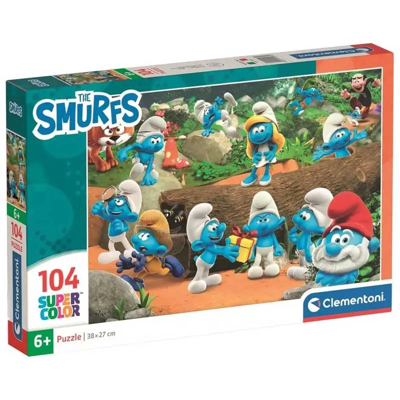 Puzzle Clementoni ME 104 COPE, THE Smurfs ,6+