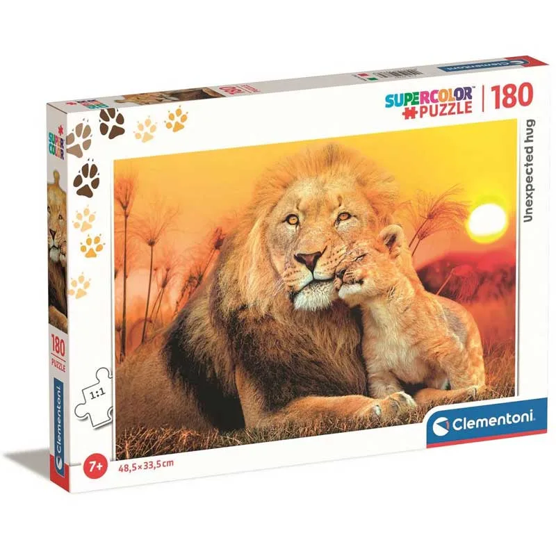 Puzzle Clementoni ME 180 COPE, LEONE ,6+